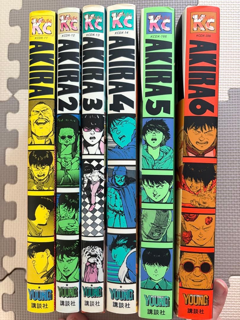 AKIRA AKIRA 1-6 全巻セット 大友克洋 アキラ 初版全巻セット 1〜6巻