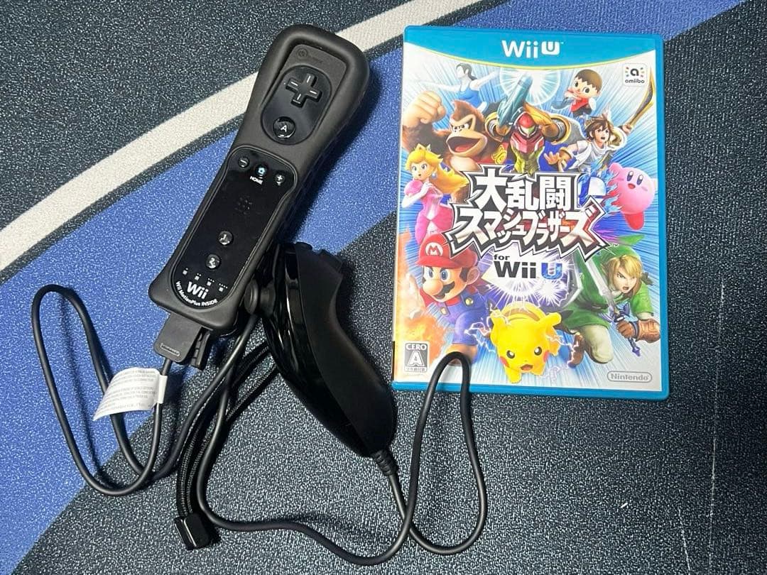 Wii U プレミアムセット 32GB ブラック スマブラセット - メルカリ