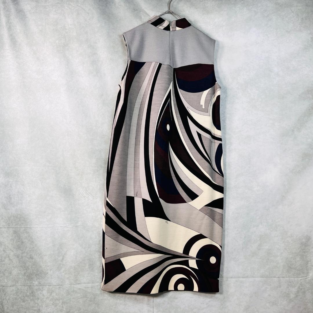 エミリオプッチ】ワンピース プッチ柄 ウール LVJグループタグ付 S～M