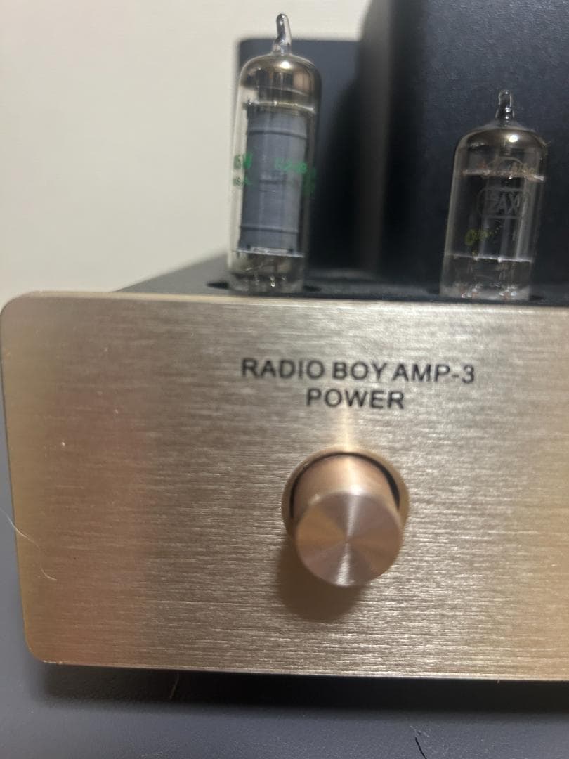 ○真空管アンプ ラジオ少年 AMP-3 動作確認済み - メルカリ
