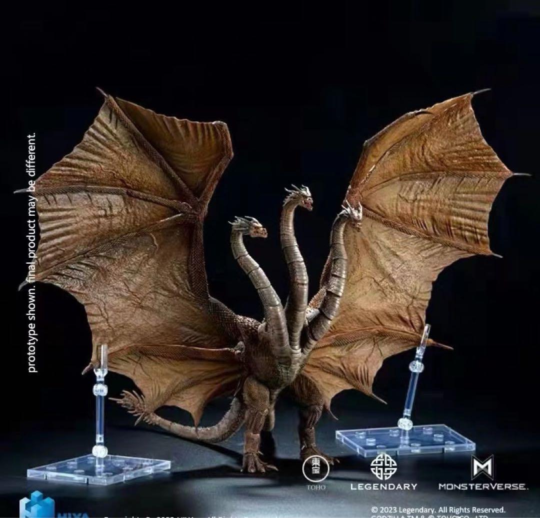 新品 Hiyatoys キングギドラ ゴジラ キングオブモンスターズ 2019 HIYA TOYS『EXQUISITE BASIC ゴジラ キング・オブ・モンスターズ