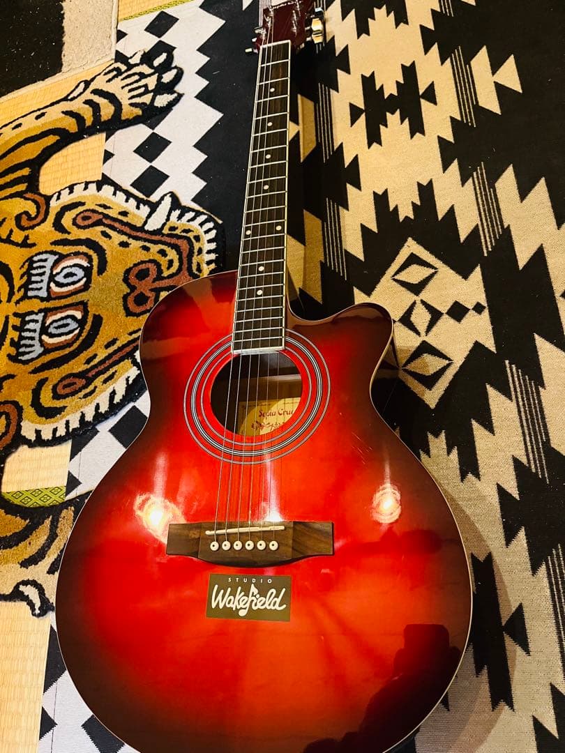 美品　セピアクルー　アコースティックギター Sepia Crue エレアコ 楽天市場】エレアコ Sepia Crue EAW-01 単品（ソフトケース、シールド