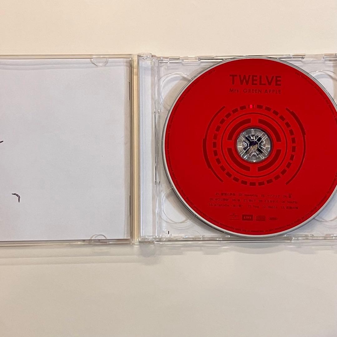 Mrs. GREEN APPLE TWELVE 初回限定盤 - メルカリ