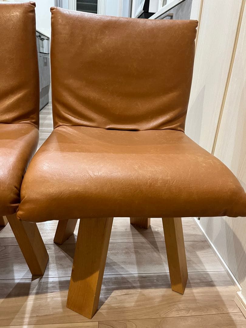 george's pacco ダイニングチェア二脚 - メルカリ