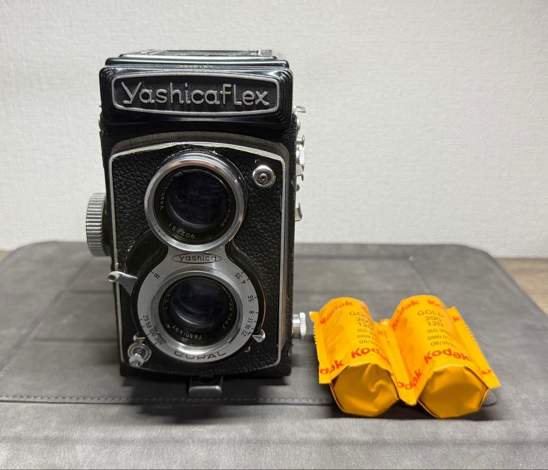 YashicaFlex 二眼レフカメラ フィルム付き 第4回フィルムカメラを始めよう！中判スタートに国産二眼レフはいかが
