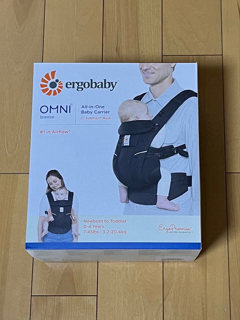 エルゴベビー　オムニブリーズ　ブラック　ergo OMNIbreeze OMNI Breeze / オニキスブラック | エルゴベビー オンラインストア