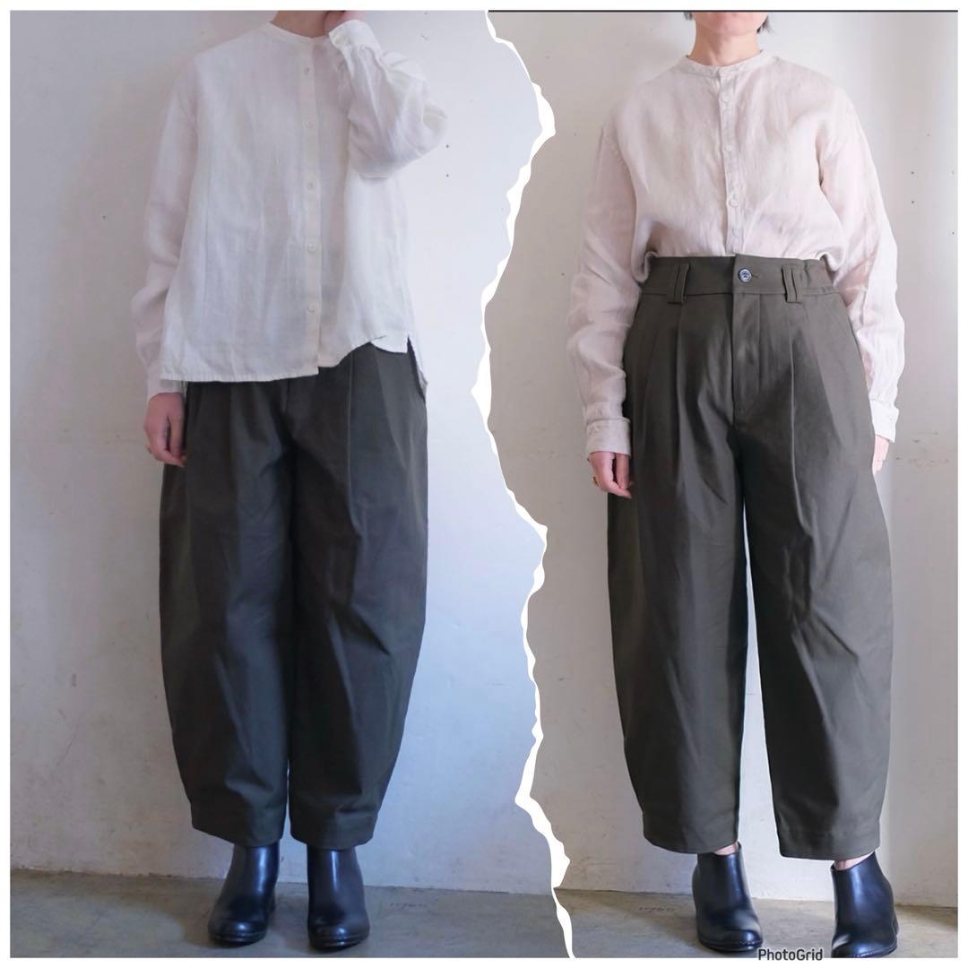 説明文必読❤️サルエSALUE❤️エッグチノパンツ サイズ1❤️の通販は