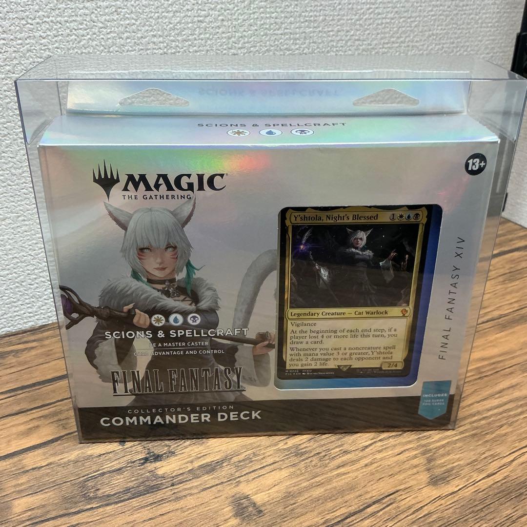 【新品未開封】MTG 統率者デッキ サイオンズ・スペル コレクター　 英語版 マジック：ザ・ギャザリング――FINAL FANTASY』 コレクター版統率者