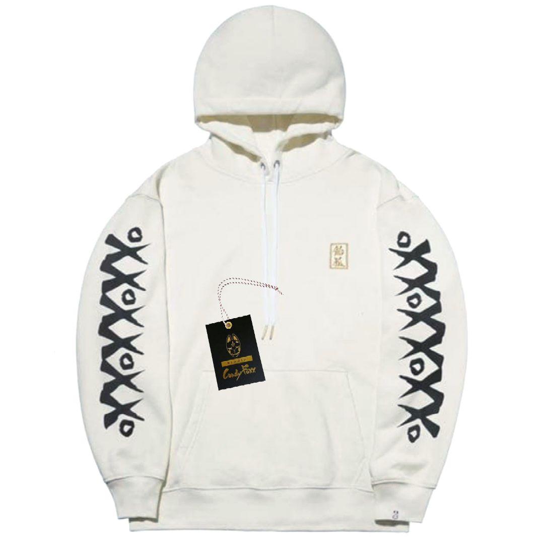 キャンディーフォックス ダルマ パーカー 白 Lサイズ タグ付き - メルカリ