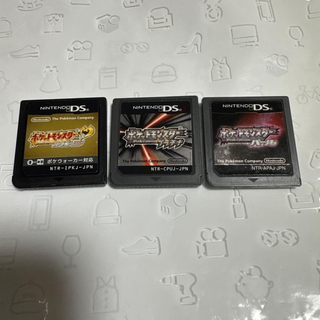 DSソフト ポケットモンスター3本セット - メルカリ