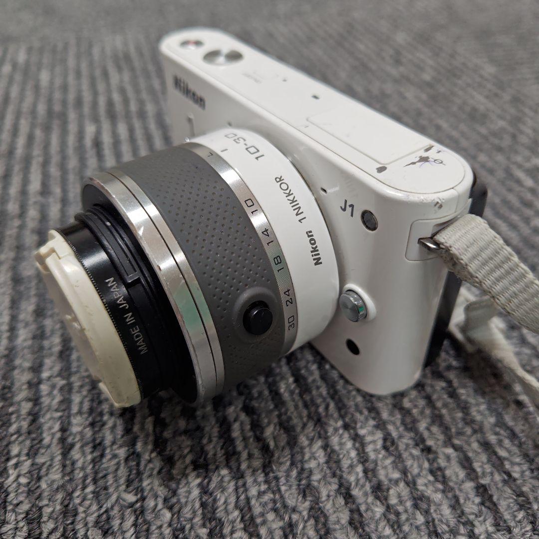 ジャンク】Nikon 1 J1 ミラーレスカメラ ホワイト - メルカリ