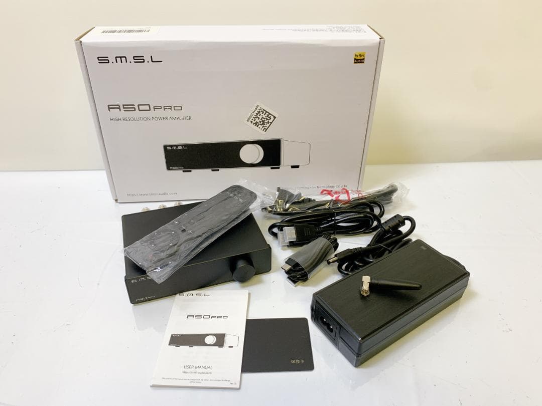 SMSL Audio A50 PRO 2.1ch ホームシネマ パワーアンプ