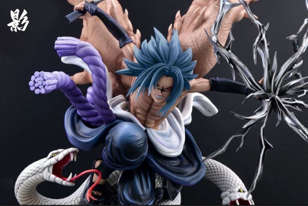 NARUTO -ナルト- サスケ【日の呪印】フィギュアガレージキット1/8