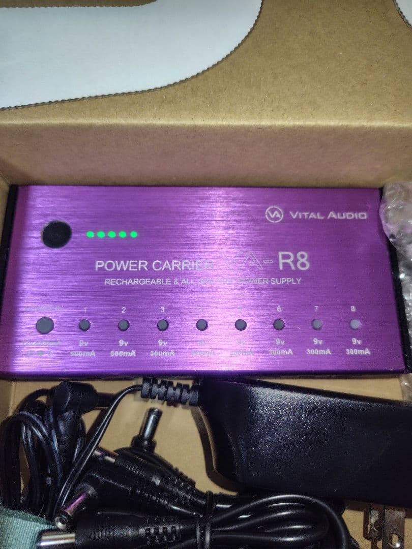 ギター VITAL AUDIO POWER CARRIER VA-R8 Amazon.co.jp: Vital Audio POWER CARRIER VA-R8 バッテリーパック内蔵