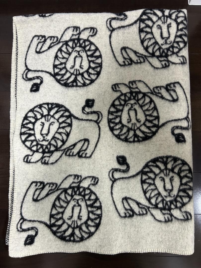 クリッパンxリサ・ラーソン☆LEO ブランケット（シングルサイズ）