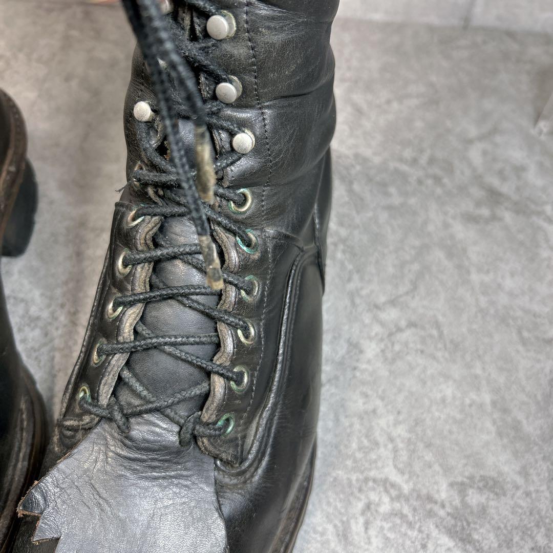 80s【RED WING】ロガーブーツ/2210/プリント羽根タグ/廃盤/919 - メルカリ