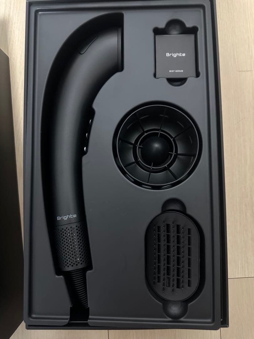 BRIGHTE ブライト シャワードライヤー ミストセラム付き／説明書あり 取扱説明書より詳しい！Brighte（ブライト）シャワードライヤーの効果