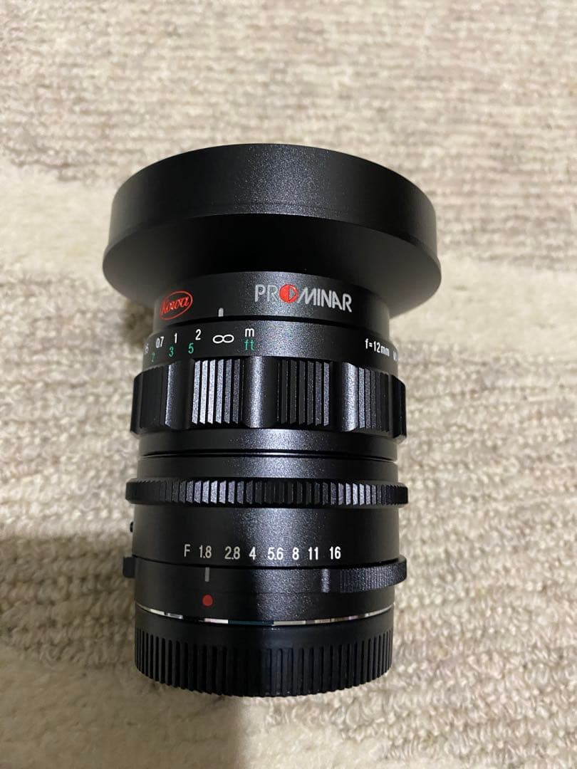 【新品　未使用　日本製】12mm F1.8マニュアル広角レンズ　ブラック 20250819155232_918_.jpg
