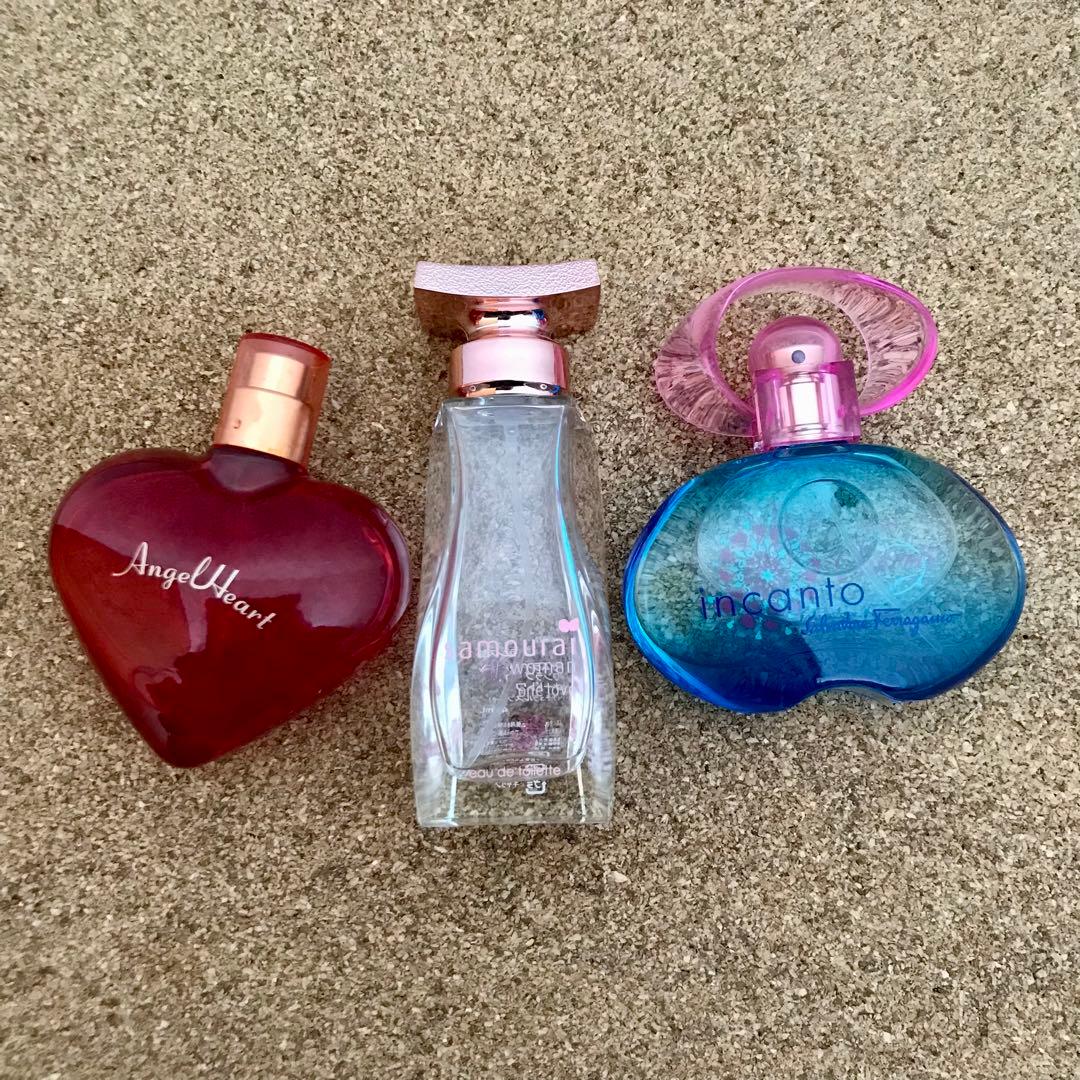 懐かし 平成 香水 まとめ売り インカント エンジェルハート サムライ