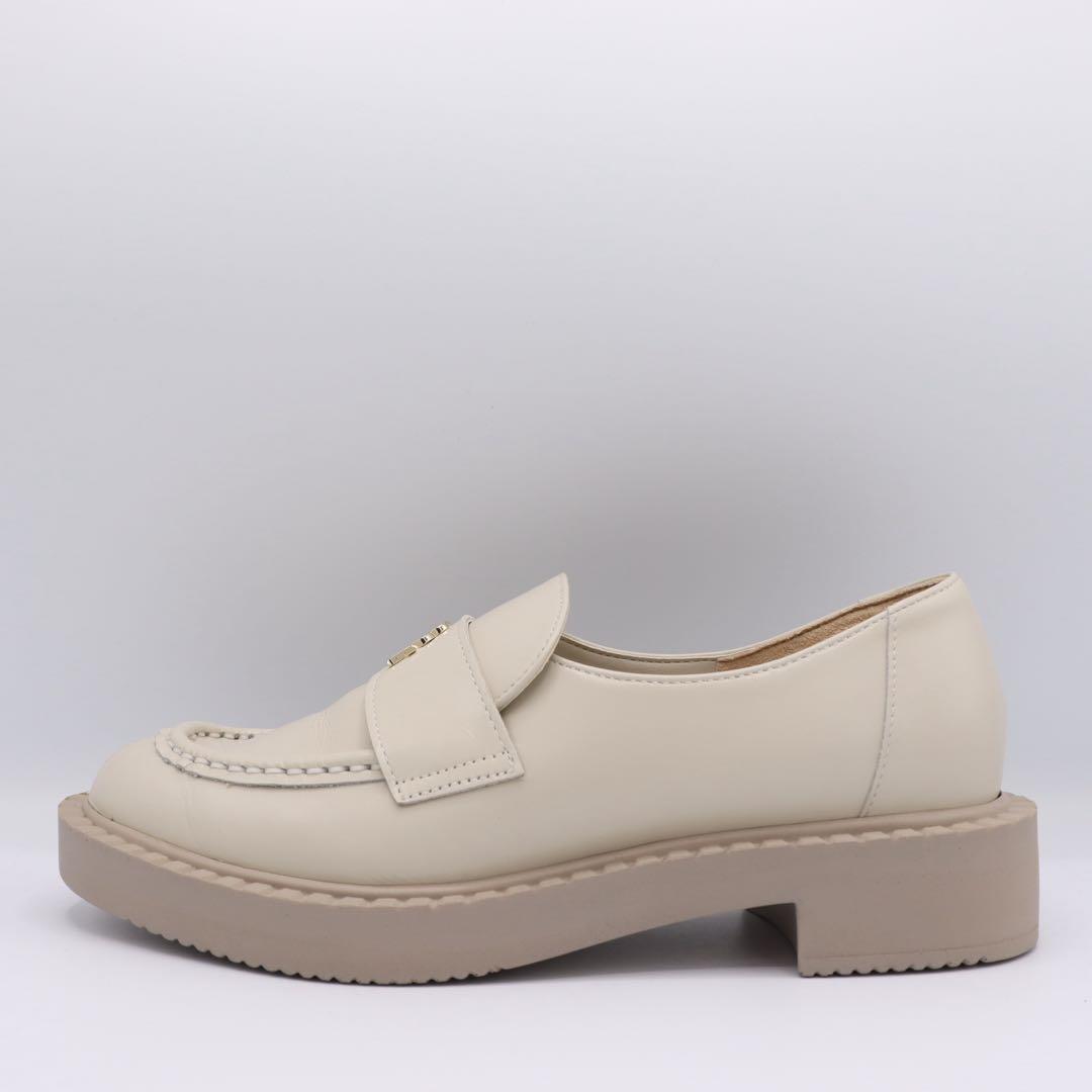 LILY様専用 美品 DIANA ダイアナ グレー 厚底 ローファー 22cm - メルカリ