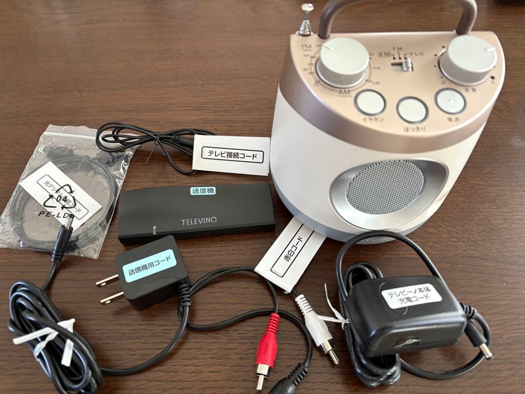 テレビーノ みみもとくん 耳をふさがないイヤホン付き - メルカリ