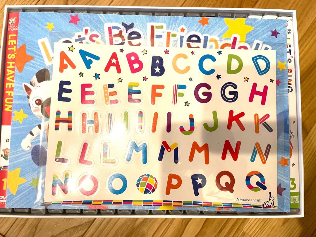 ミライグリッシュDVD全15巻　CD全3巻セット