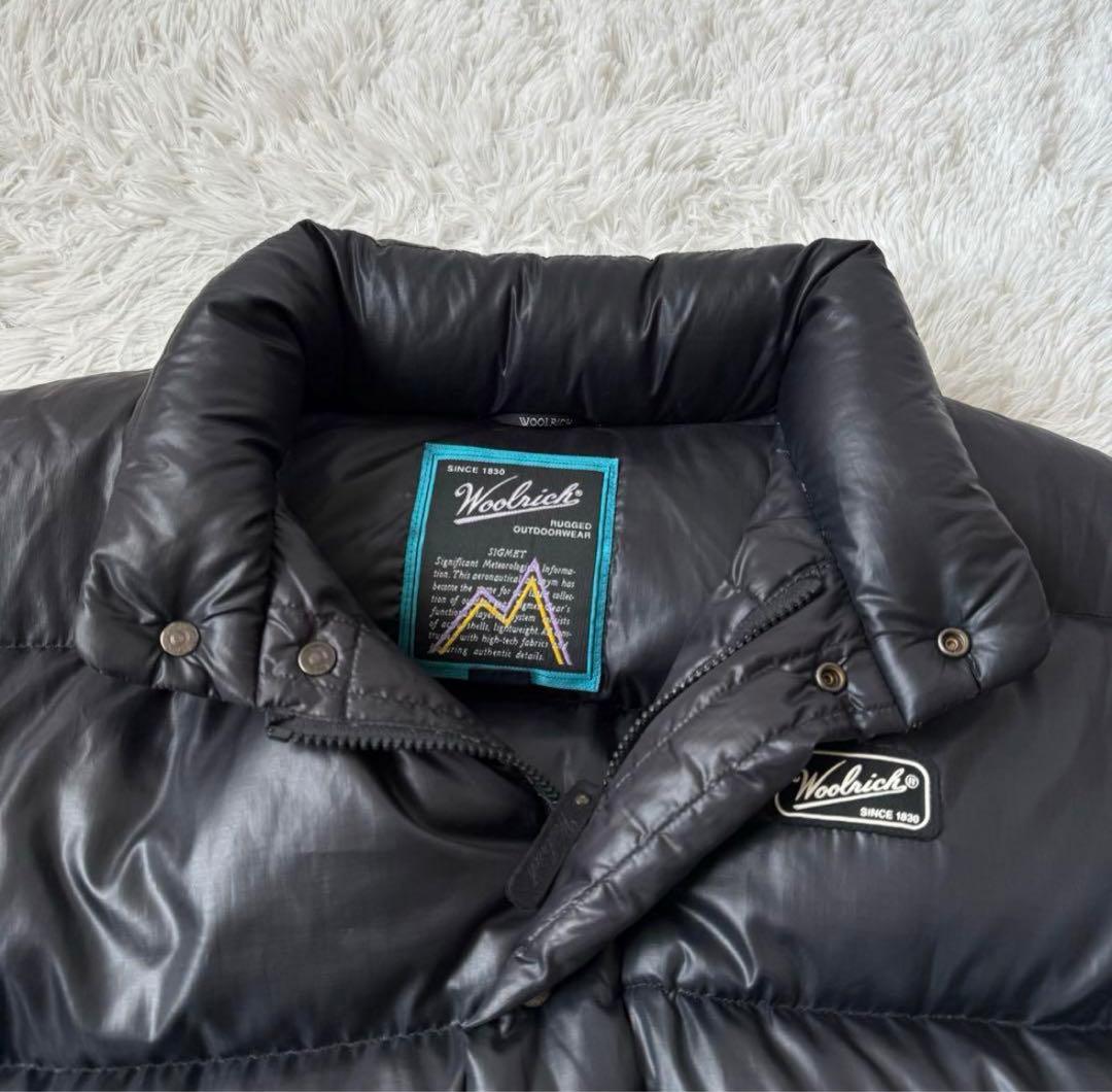 希少】90's woolrich ウールリッチ ダウンジャケット 黒 ヌプシ - メルカリ