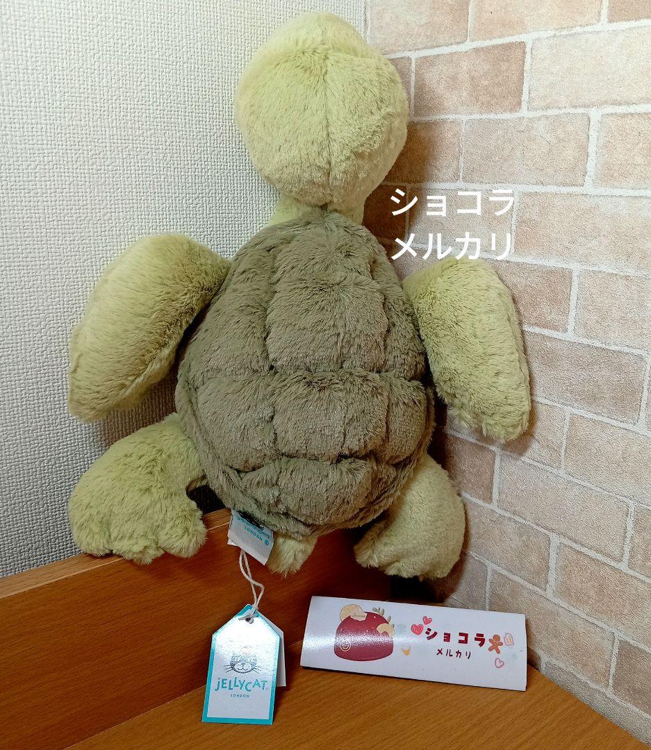 Jellycat Tully Turtle 緑亀 かめ 亀 カメ ぬいぐるみ - メルカリ