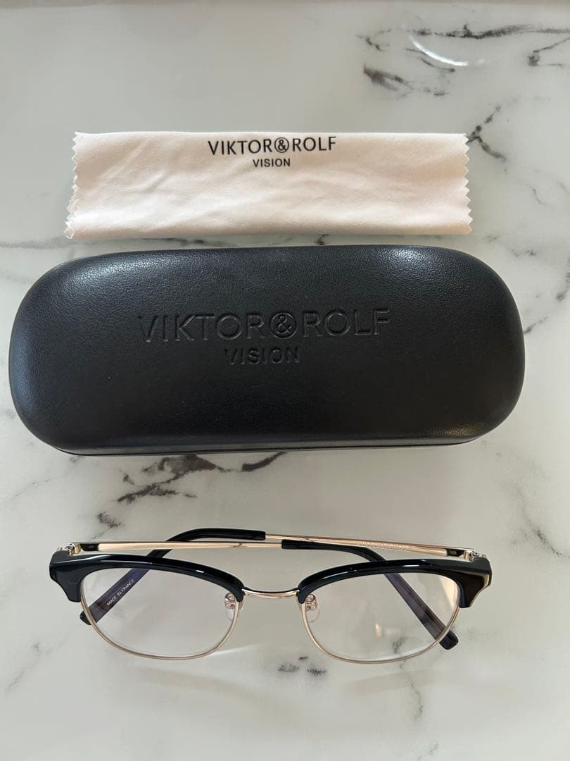 VIKTOR & ROLF メガネ（ケース・フロス付）度なし - メルカリ