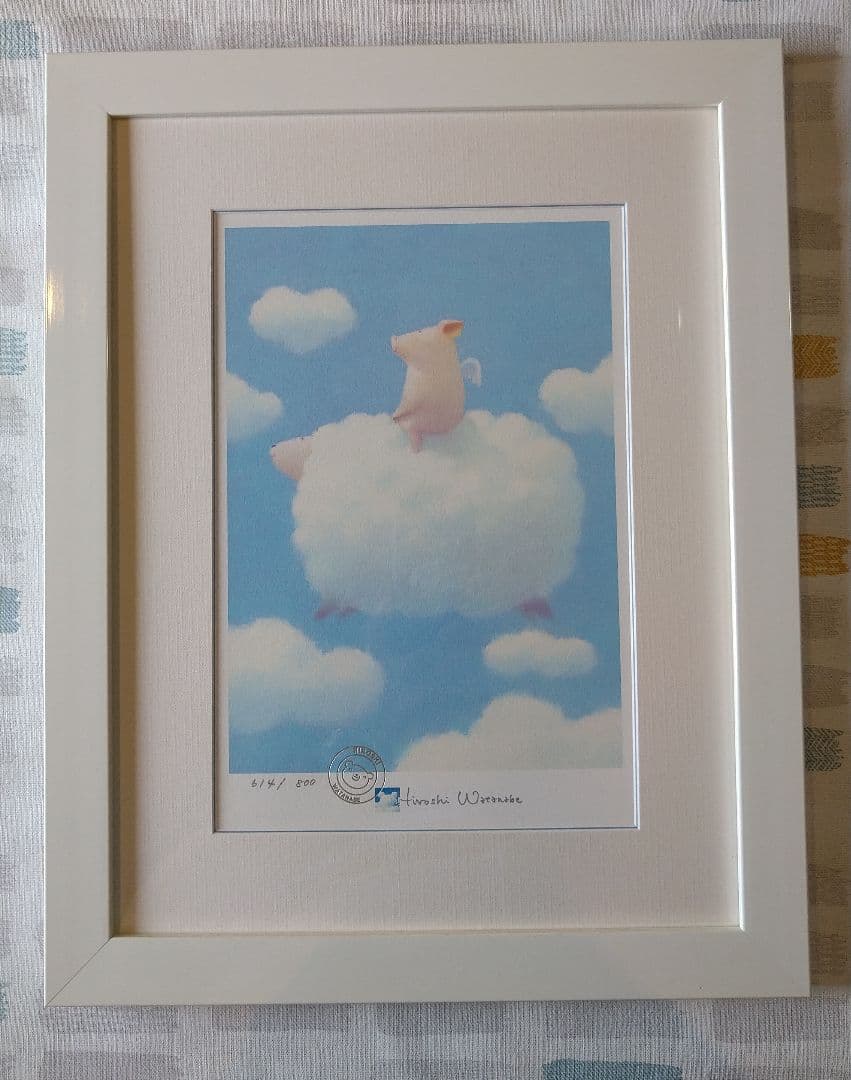 渡辺宏 版画 『天使の休息』 - メルカリ