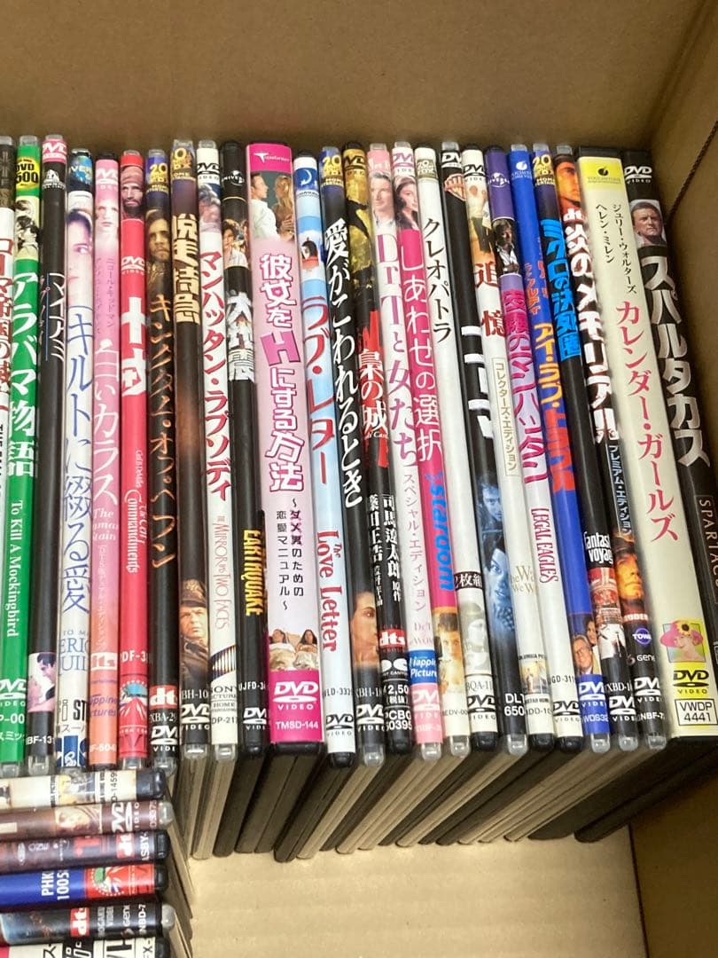k) 洋画などDVD150枚以上セット②