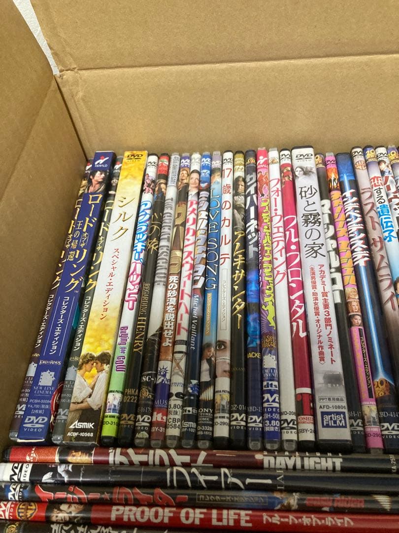 k) 洋画などDVD150枚以上セット②