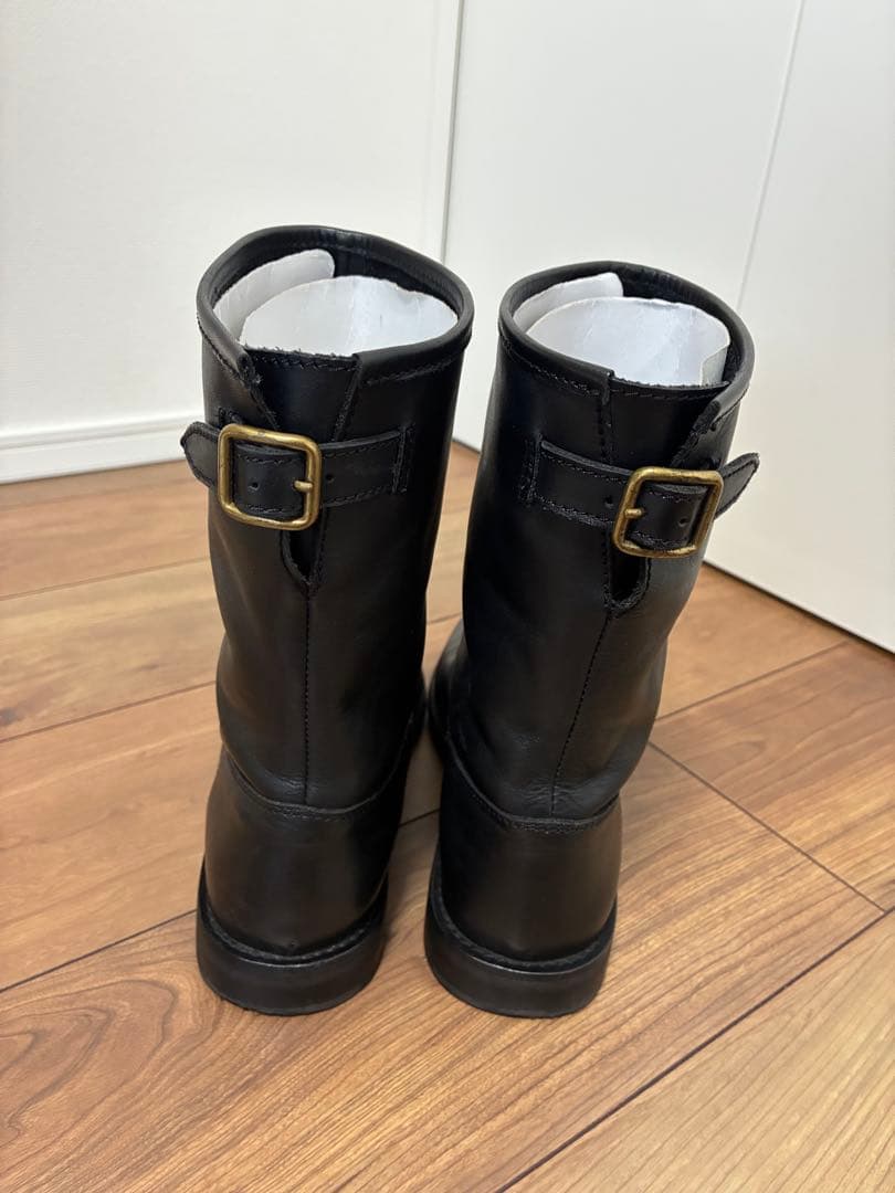 LOISIR ブラック レザーブーツ Mサイズ 24.0cm 美品 - 靴一 番 安い
