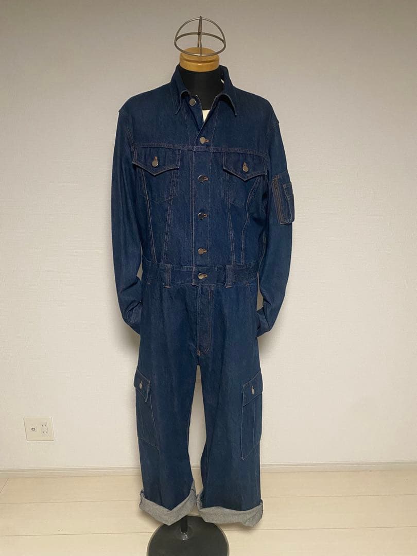 KEITA MARUYAMAケイタマルヤマ デニムオールインワン つなぎ M