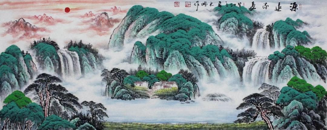 高雲鵬、本物です。国家一級美術師。 OCQ2557590545