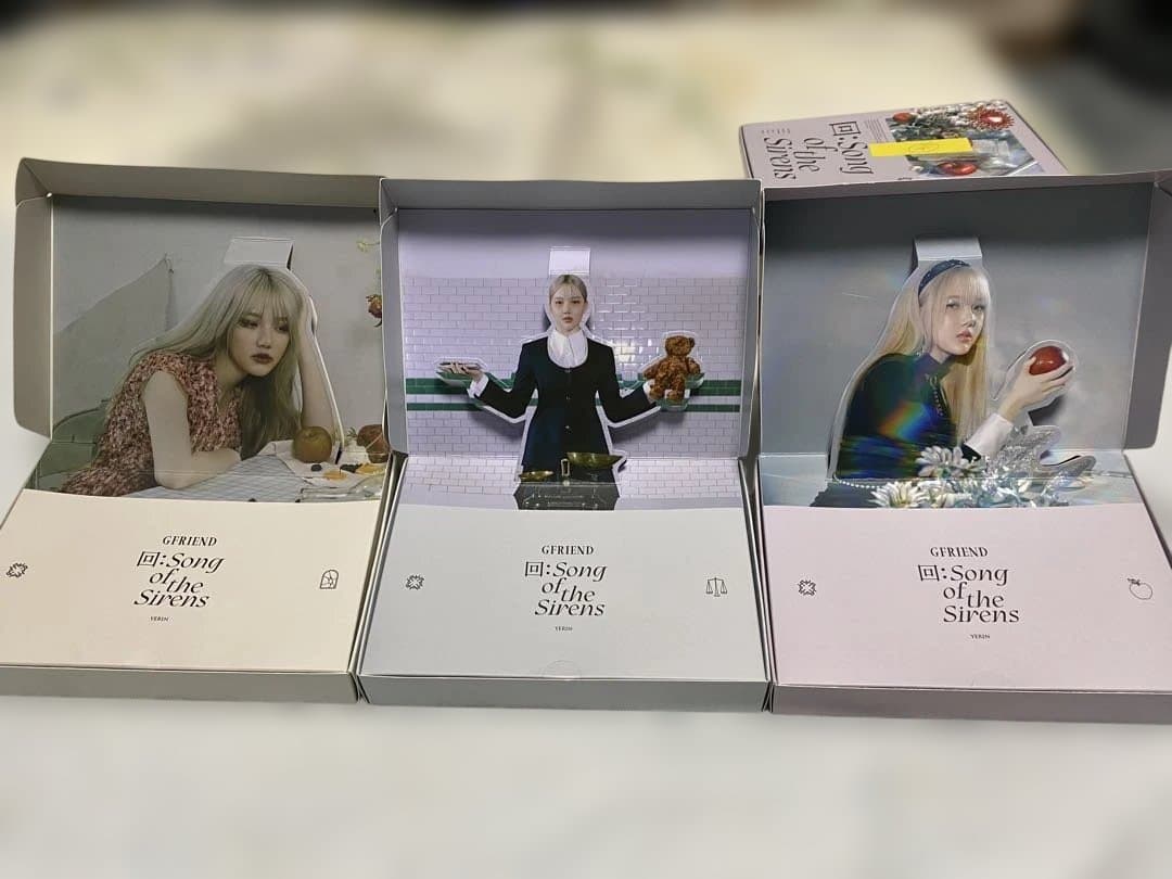 GFRIEND 回:Song of the Sirens イェリン3形態セット - メルカリ