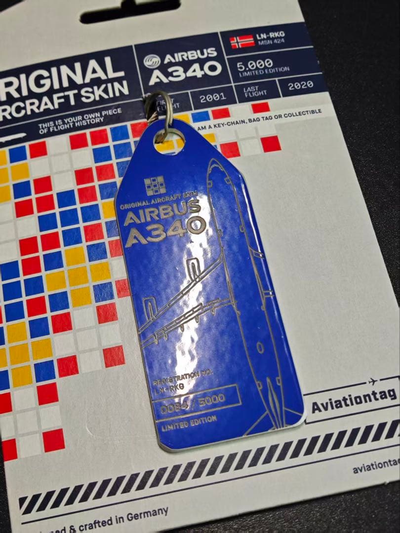 てつさん予定 SK SAS航空 Aviationtag A340-300