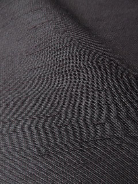 新古品！小田急百貨店誂製＊生紬＊モダン吉祥文様＊黒＊訪問着