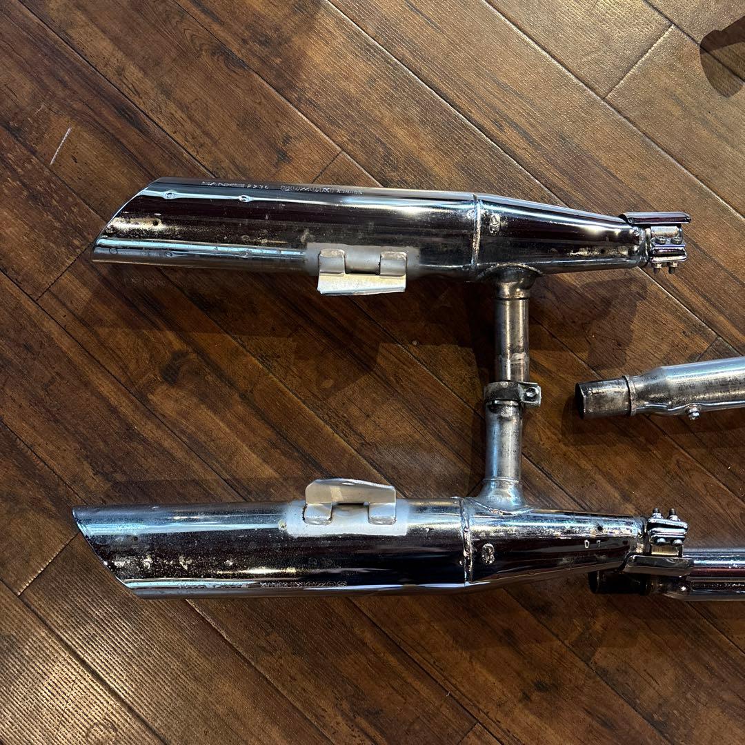 シ*ス様 スズキ イントルーダー750 純正マフラー 2本だし - メルカリ