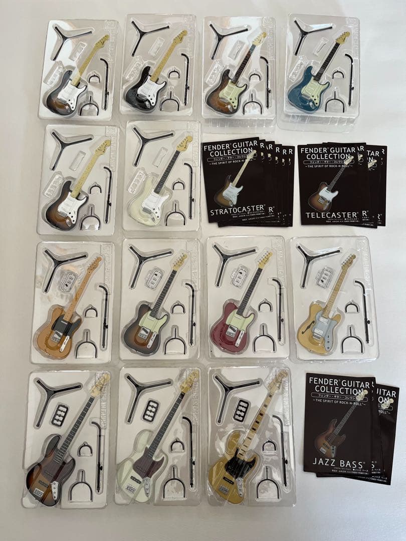 エフトイズ フェンダー ギター コレクション 13種セット fender フェンダーギターコレクション2 コンプリートセット (フィギュア
