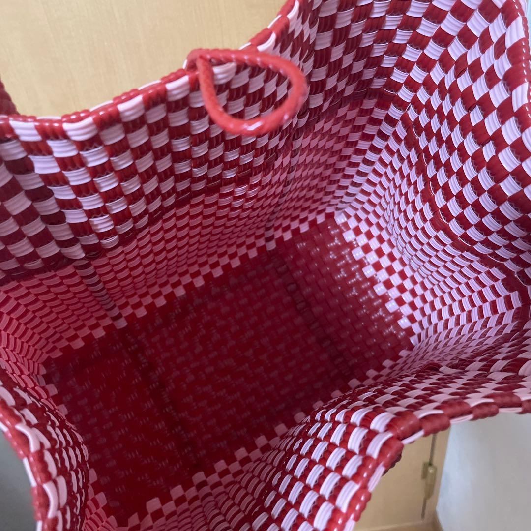 新品未使用】mekearisa メケアリサ グミバックM ポッピー ギンガム