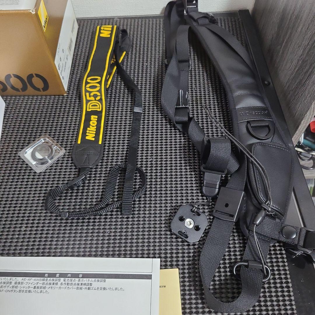 Nikon D500 美品 シャッターユニット交換済 付属品多数 - メルカリ