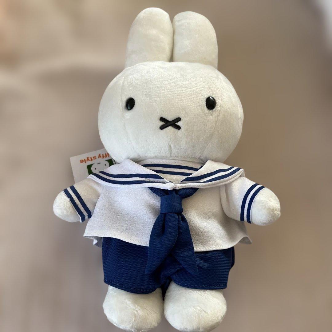 ミッフィー　ぬいぐるみ　セーラー　マリン　ミッフィースタイル　新品　最終価格‼️ 2023年6月10日(土) 神戸店で先行発売予定!miffy style限定 オリジナル
