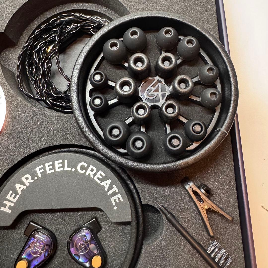 イヤホン 64 AUDIO Volur 4.4mm + Apex Gold Module