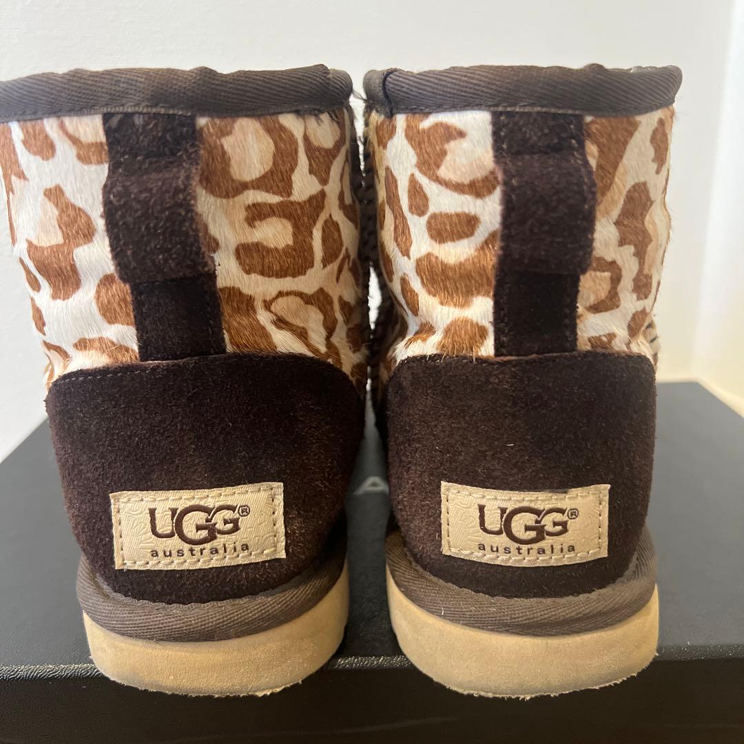 UGG レオパード ヒョウ柄 ムートンブーツ - メルカリ