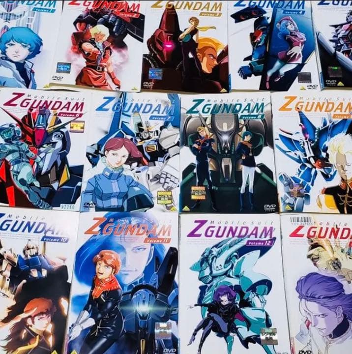 機動戦士ガンダムZガンダム ゼータガンダム DVD全巻完結セット - メルカリ