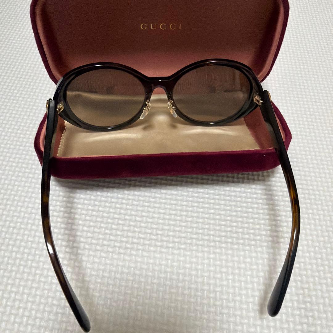 GUCCI サングラス GG0370SK 002 ブラウングラデーション - メルカリ