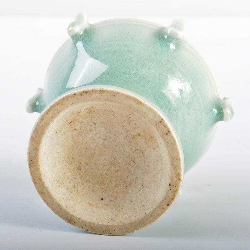 中国 高麗青磁 雷文 香炉 透かし火屋 時代箱付 V R4587 - メルカリ