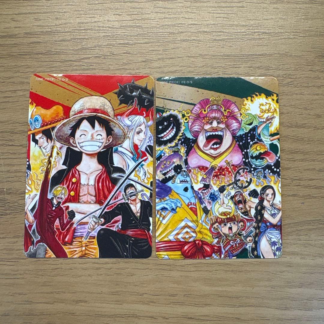 ワンピース ナツコミ2022 特製ダブルステッカー - メルカリ