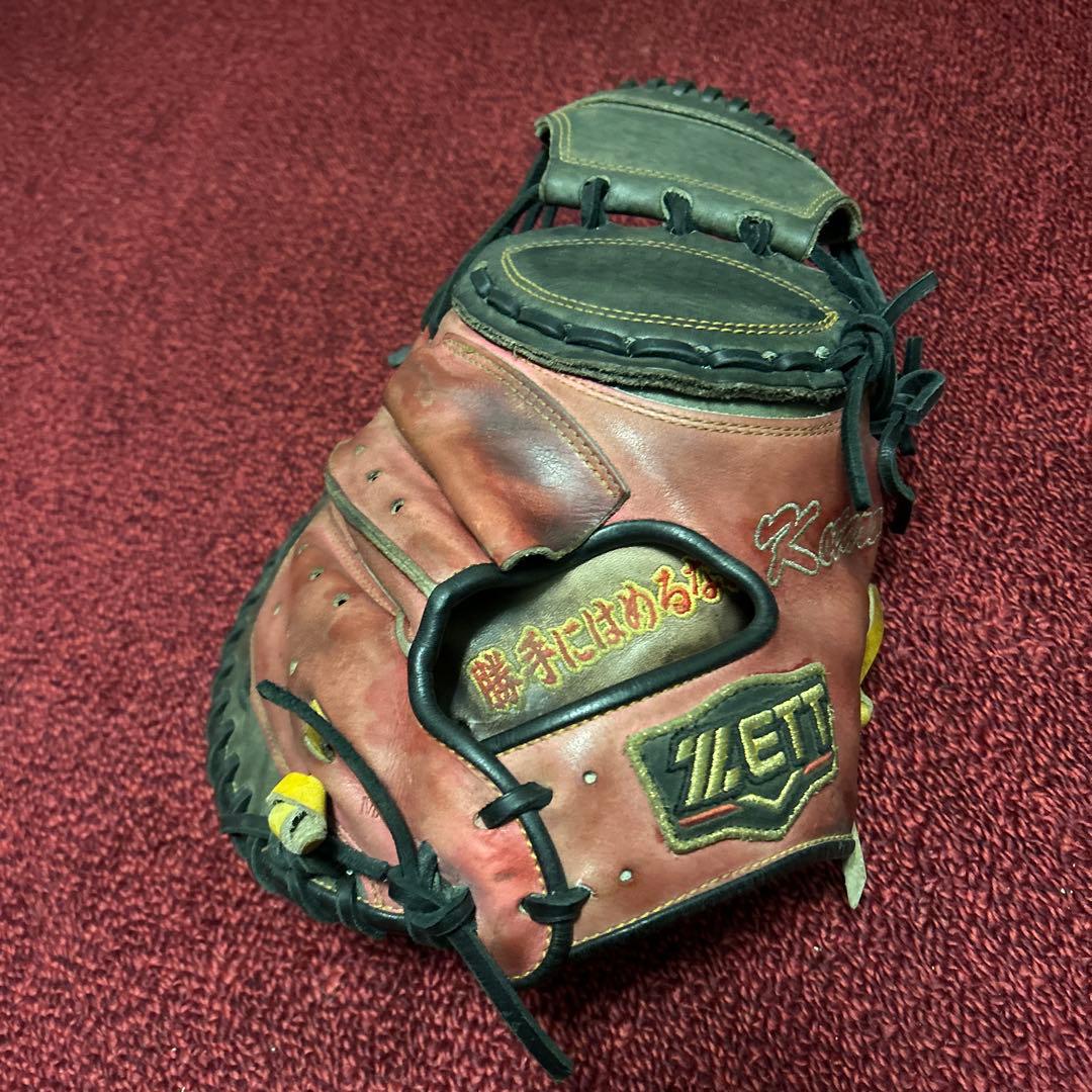 硬式オーダーミット　ZETT ZETT（ゼット）限定 硬式用キャッチャーミット プロステイタス 捕手用